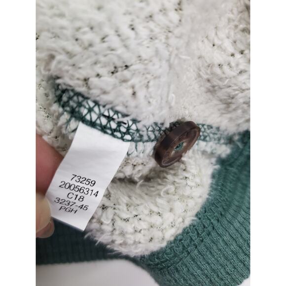 Duluth Trading Men's Burly Thermal Sherpa-Lined Mock Shirt Waffle Knit Pullover - Picture 10 of 12